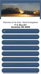 Mobile Screenshot of fareastworldevangelism.org
